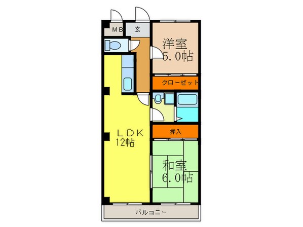 サニ－セトルの物件間取画像